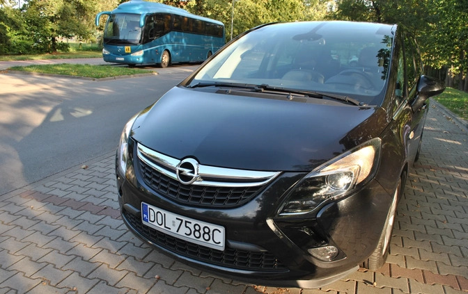 Opel Zafira cena 44500 przebieg: 190000, rok produkcji 2015 z Oleśnica małe 352